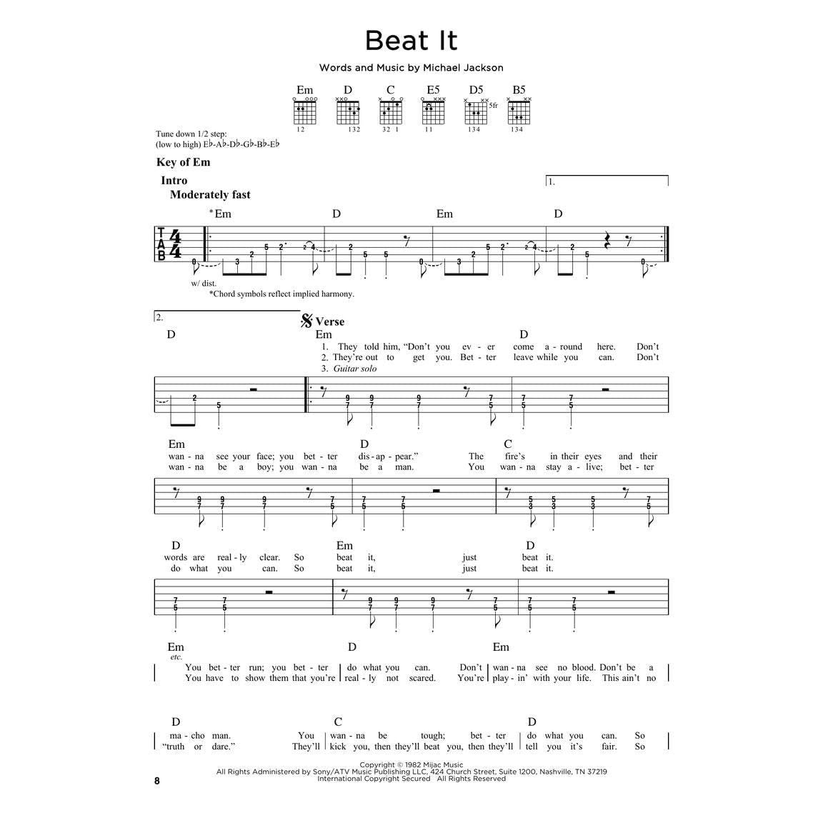 First 50 Songs You Should Play on Electric Guitar Rock Guitar Tab Songbook Beginner and Intermediate Guitarists Play Iconic Hits from Nirvana, Metalli (Other)