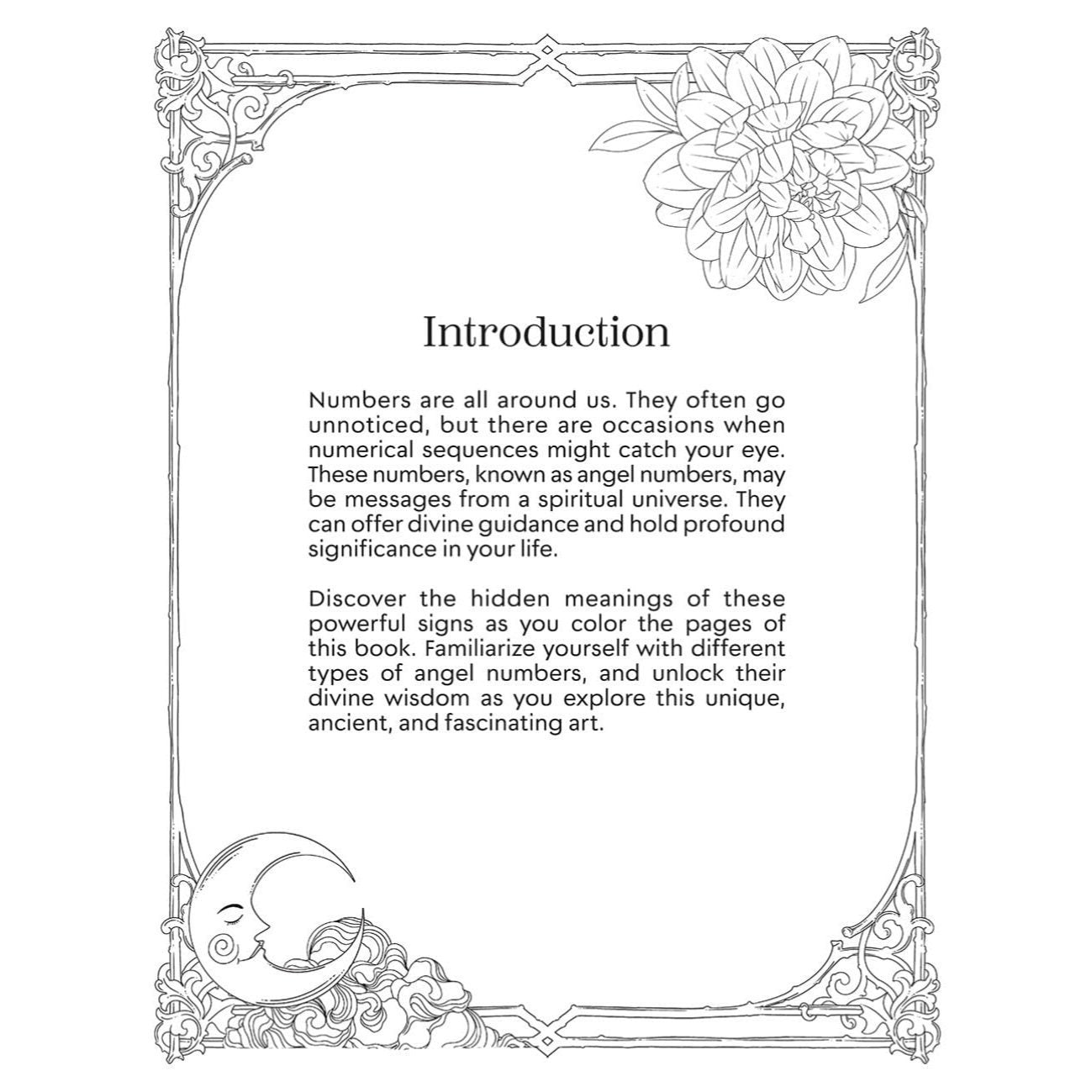 Angel Numbers Coloring Book: Discover the Wisdom of Numerology