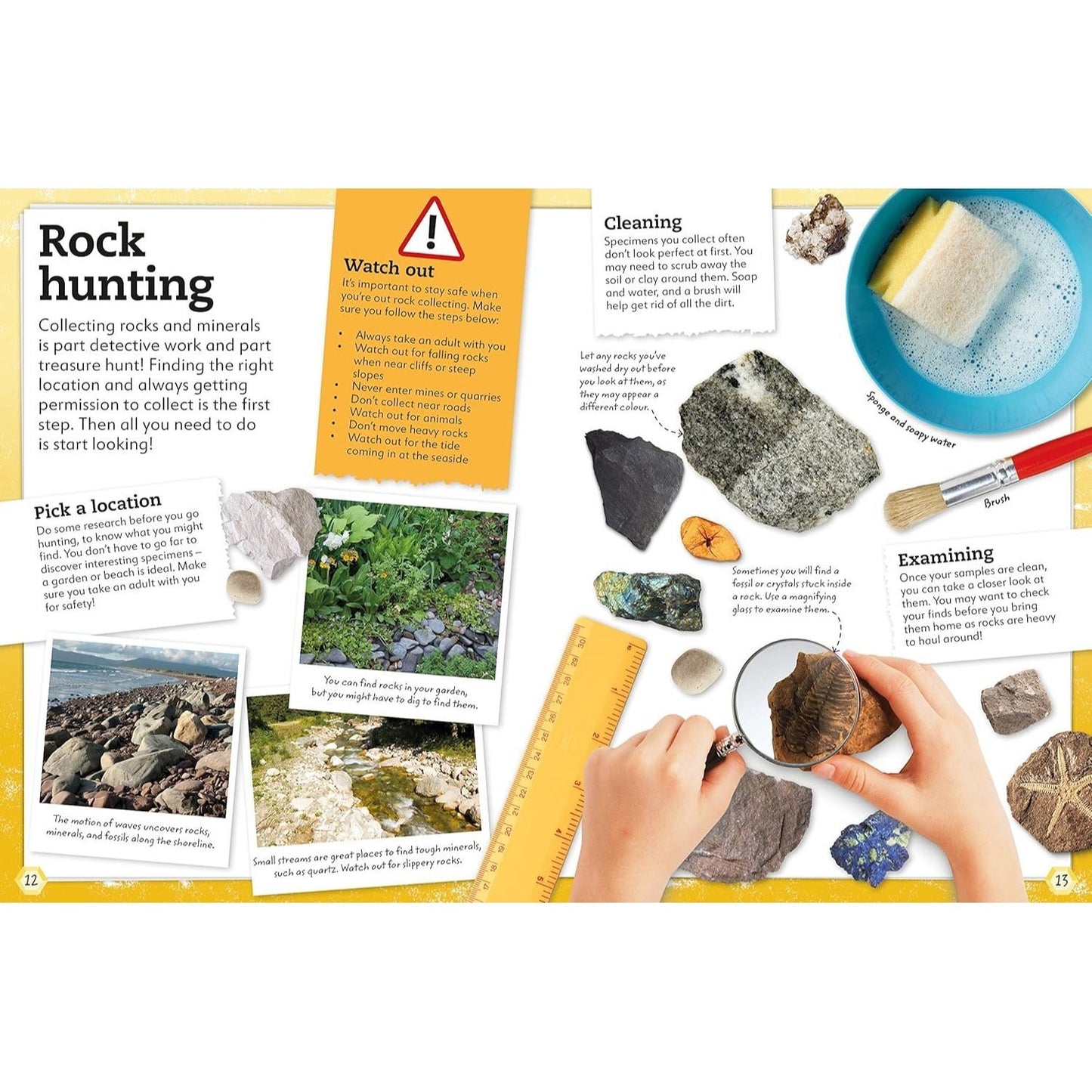 My Book of Rocks and Minerals: Things to Find, Collect, and Treasure (My Book of) (Spiral Bound)