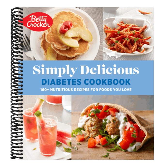 Betty Crocker Simply Delicious Diabetes Cookbook: 160+ Nutritious Recipes for Foods You Love