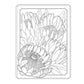 Creative Haven Flowers of the World Coloring Book