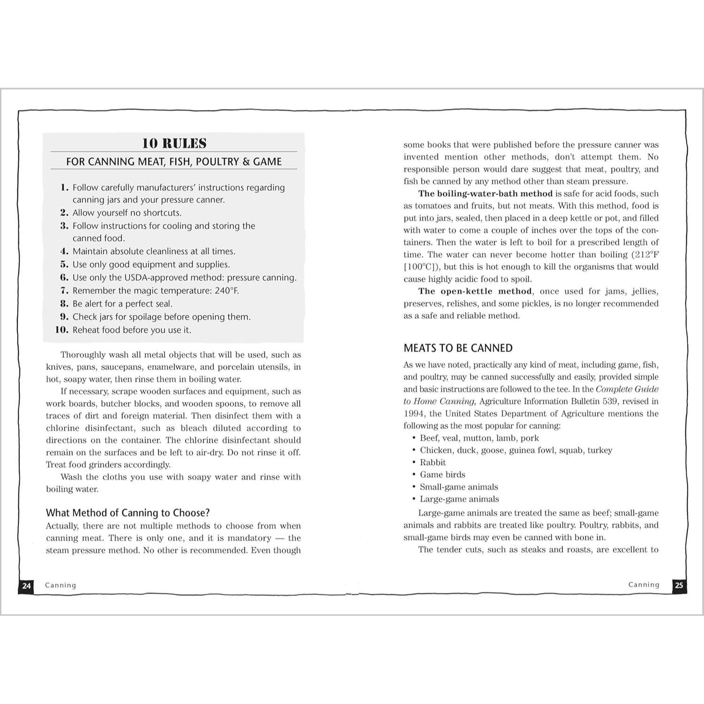 A Guide to Canning, Freezing, Curing, & Smoking Meat, Fish, & Game (Revised and Updated)