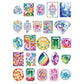 Creative Haven Gemstones Color by Number