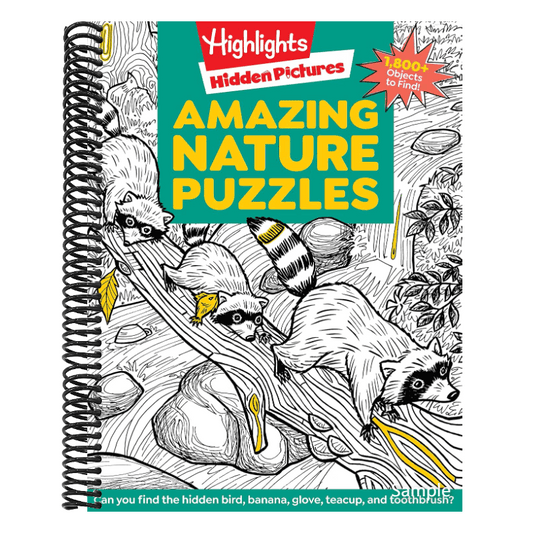 Amazing Nature Puzzles: Explore & Discover with Over 100 Fun Hidden Pictures Nature Puzzles, Celebrate the Wonders of Nature with a Nature Activity Bo (Highlights Hidden Pictures)