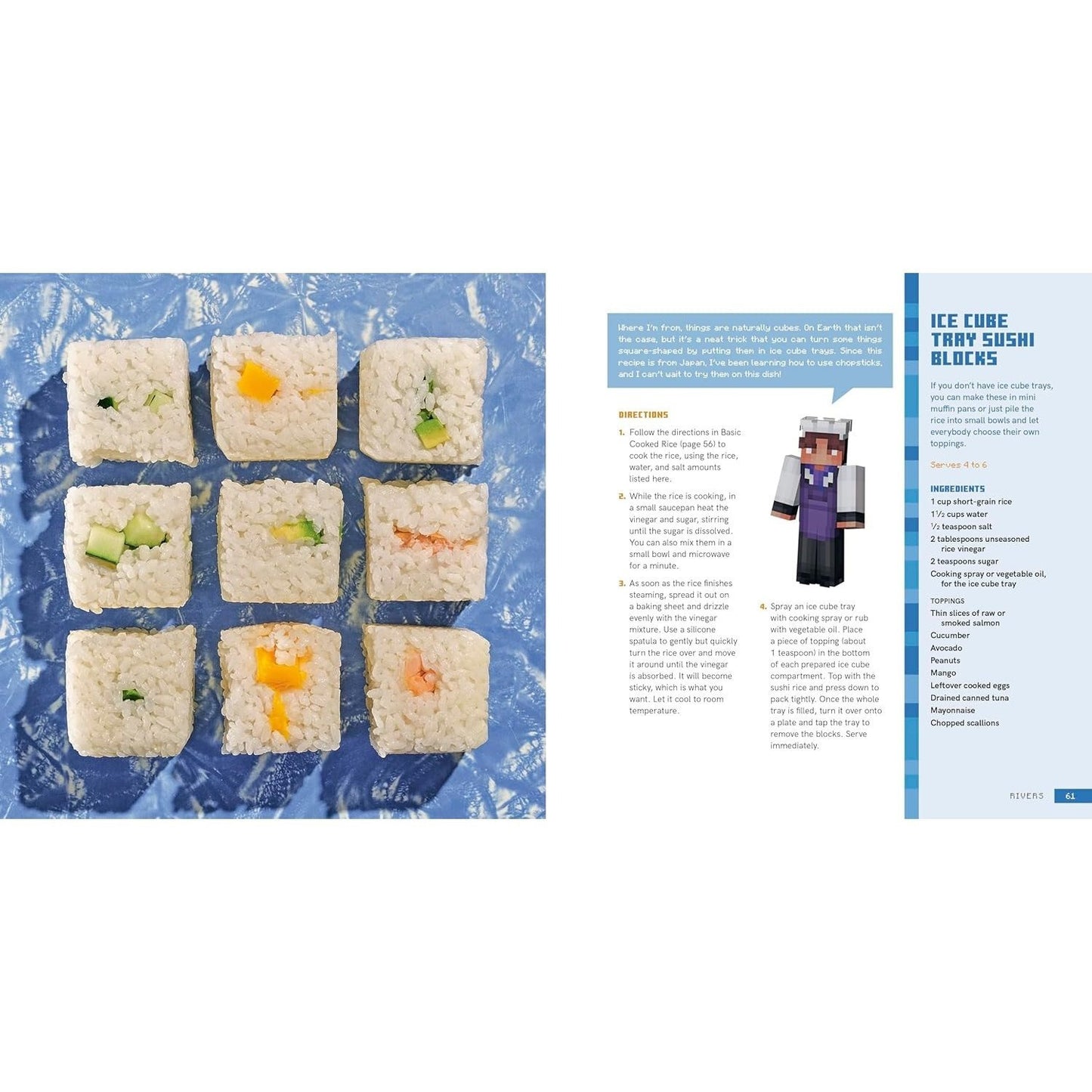 The Crafter's Kitchen: An Official Minecraft Cookbook for Young Chefs and Their Families
