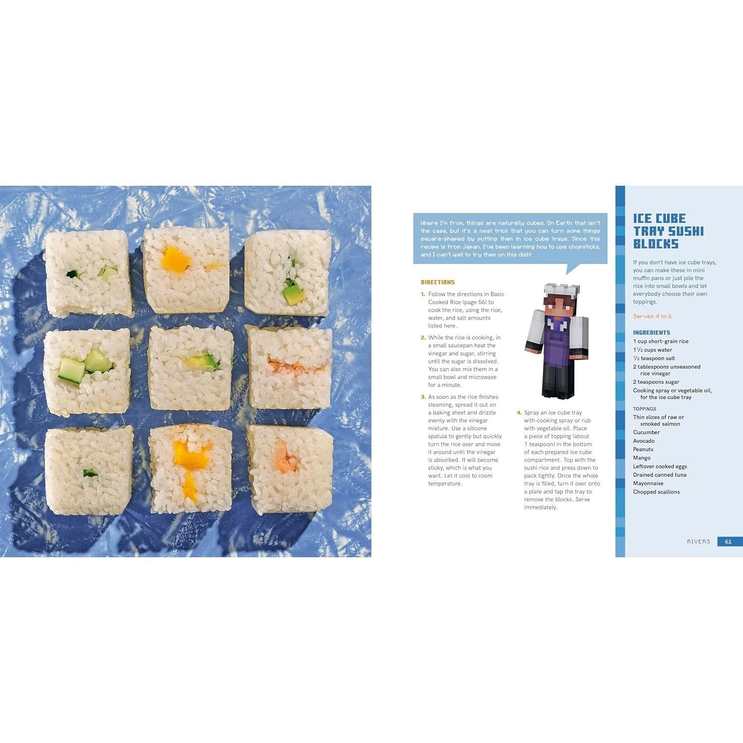 The Crafter's Kitchen: An Official Minecraft Cookbook for Young Chefs and Their Families