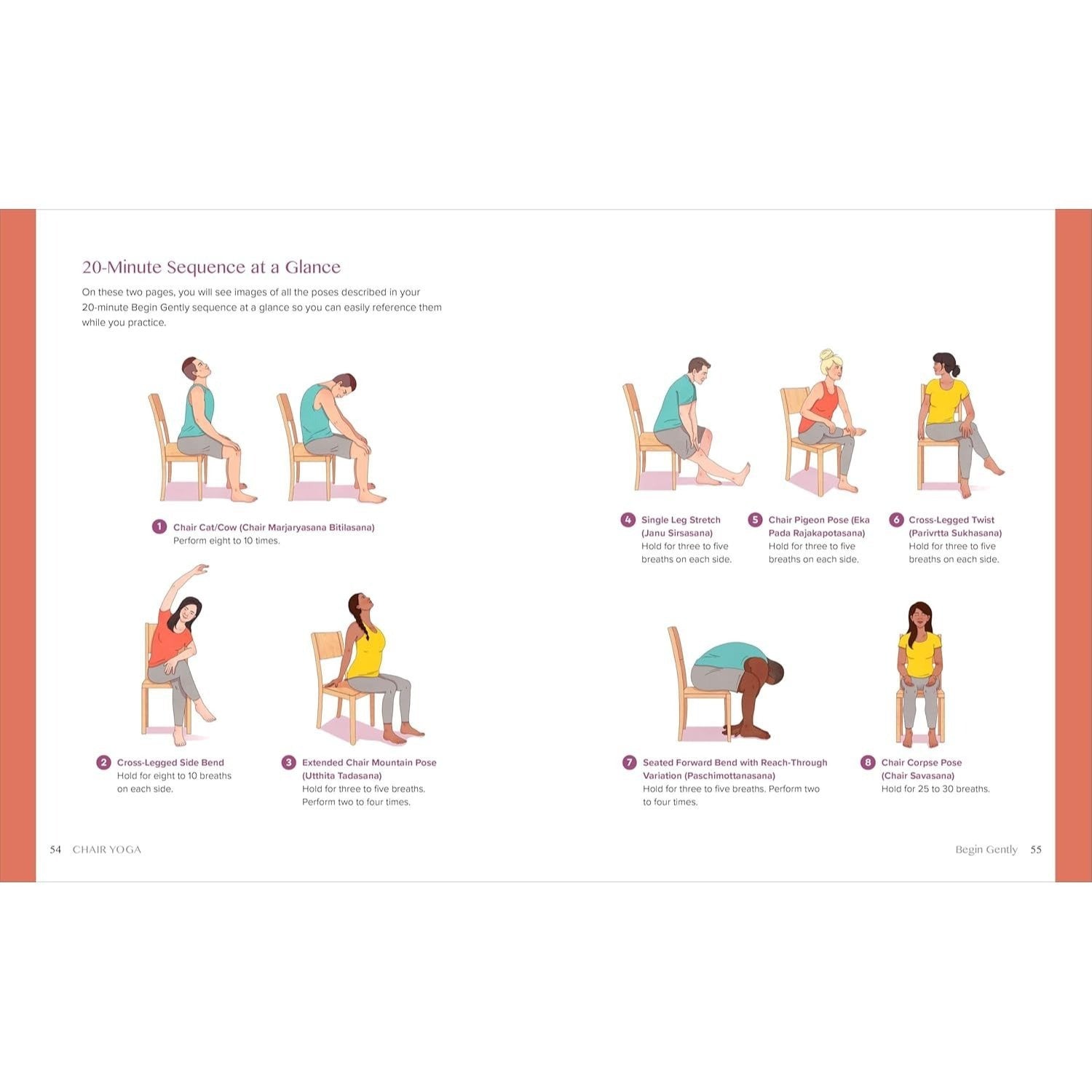 Chair Yoga: Accessible Sequences to Build Strength, Flexibility, and Inner Calm (Spiral Bound)