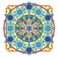 Creative Haven Snowflake Mandalas Coloring Book