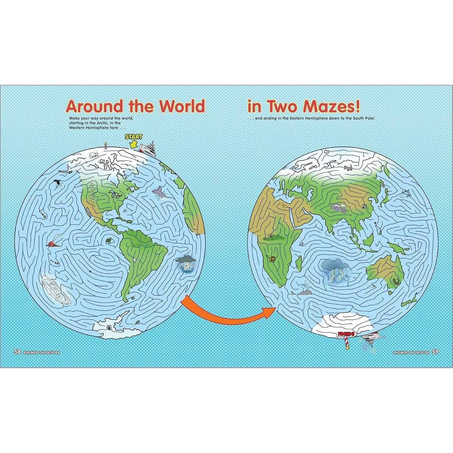 Challenging Mazes for Kids: 75 Full-Color Mazes Including Find-The-Item and 3-D Fun!