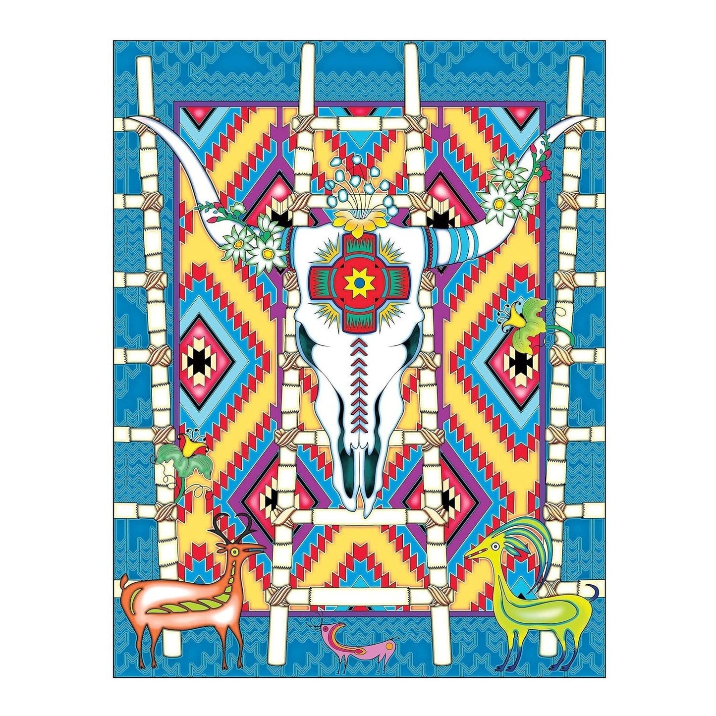 Creative Haven Native American Designs Coloring Book