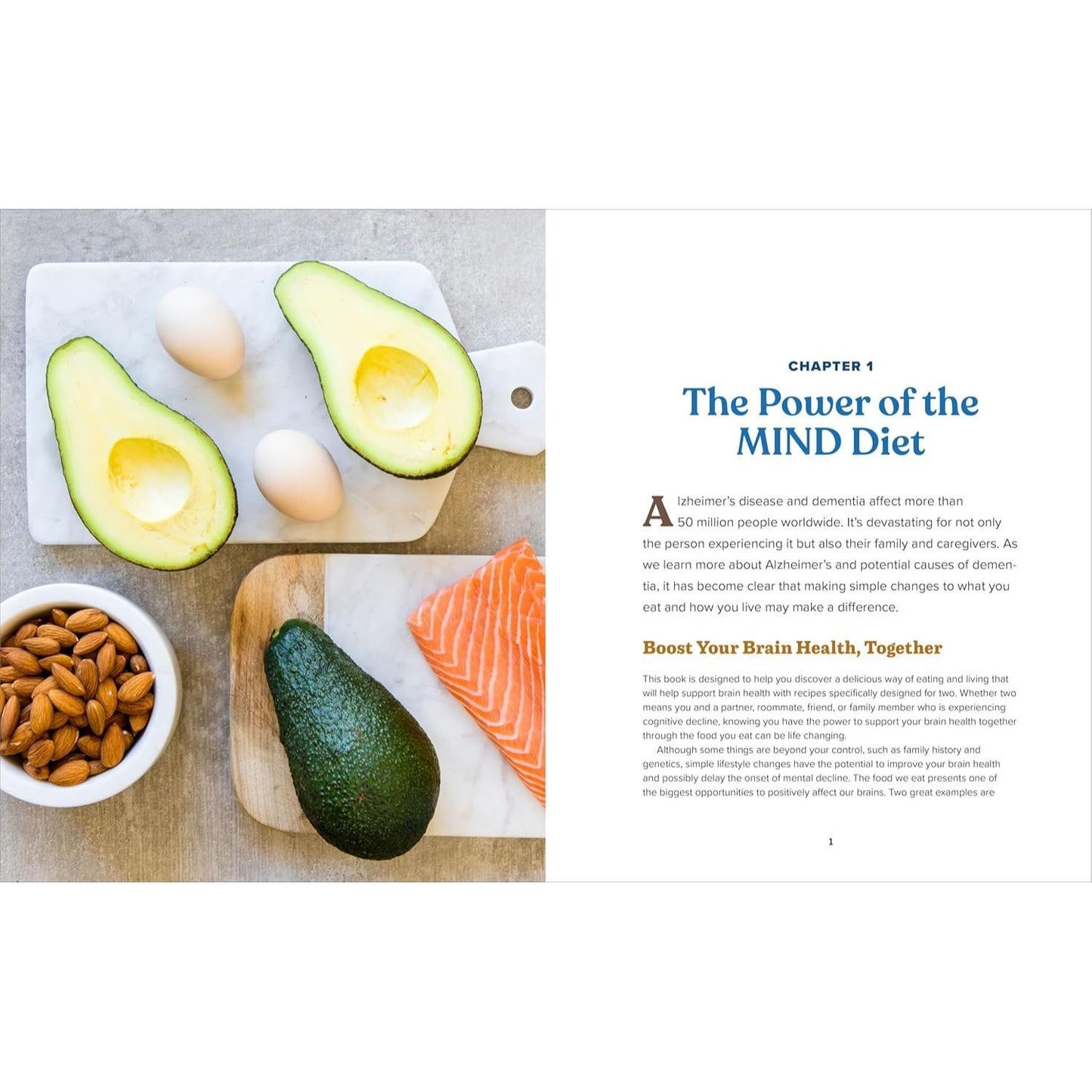 Mind Diet for Two: 65 Perfectly Portioned Recipes to Boost Your Brain Health (Spiral Bound)