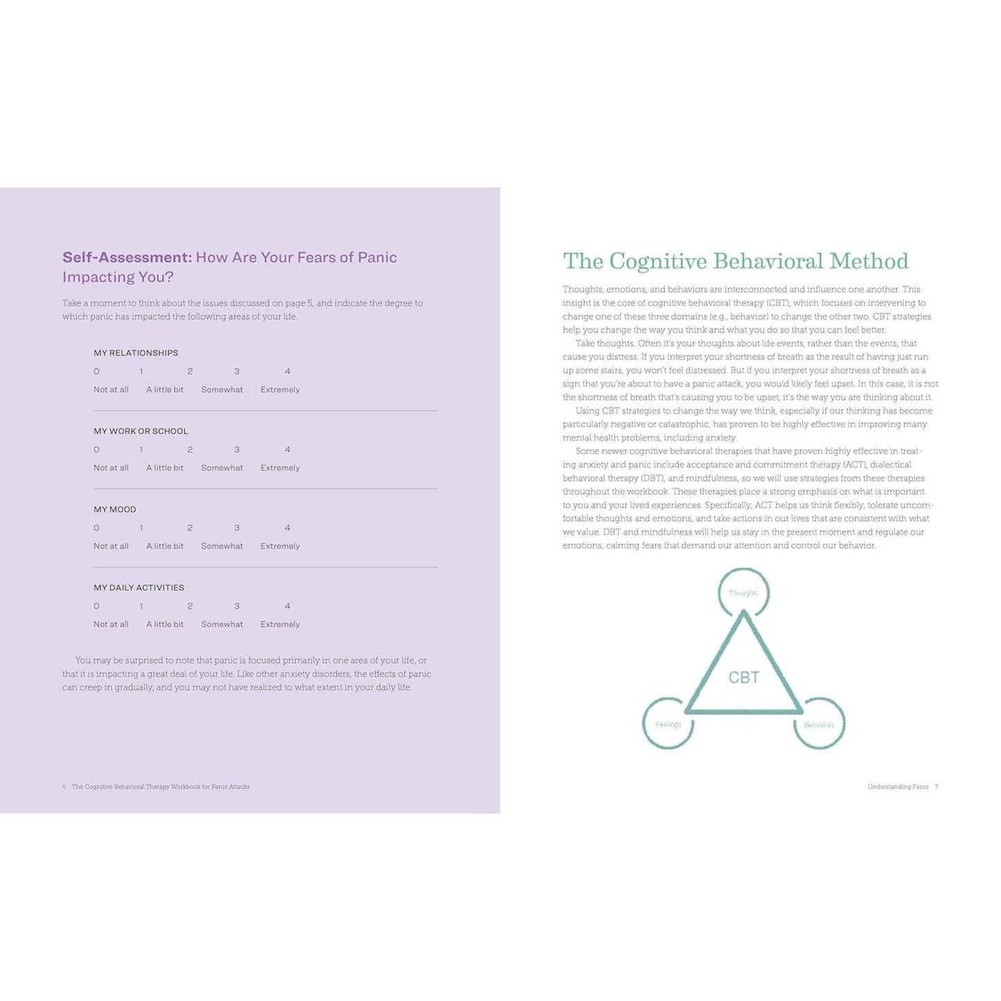 The Cognitive Behavioral Therapy Workbook for Panic Attacks