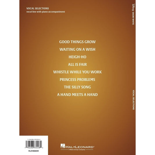 Disney's Snow White: Music from the 2025 Motion Picture Vocal Selections (Vocal Line with Piano Accompaniment) Featuring New Songs by Benj Pasek and J