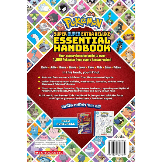 Super Duper Extra Deluxe Essential Handbook (Pokémon) (Spiral Bound)