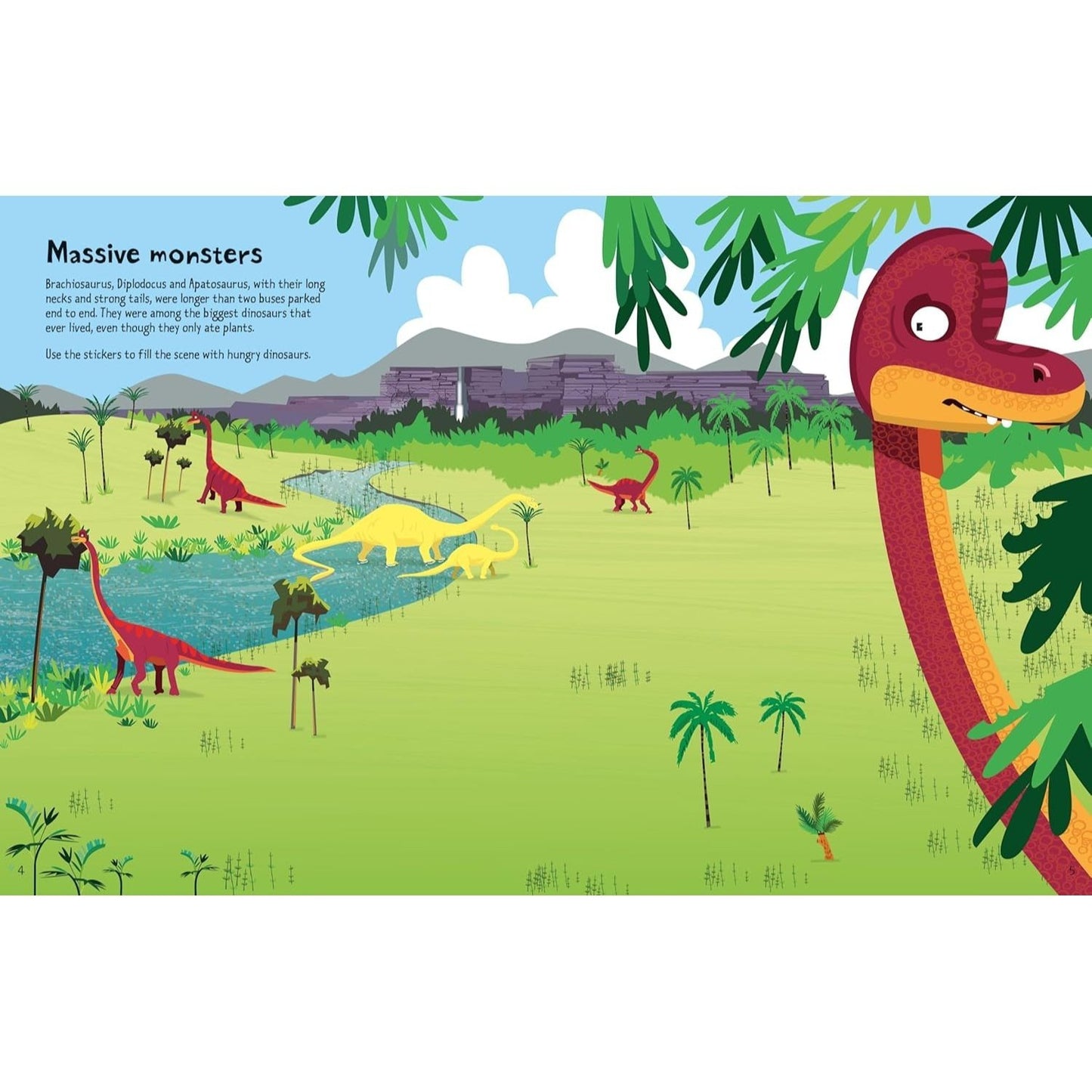 Big Dinosaur Sticker Book
