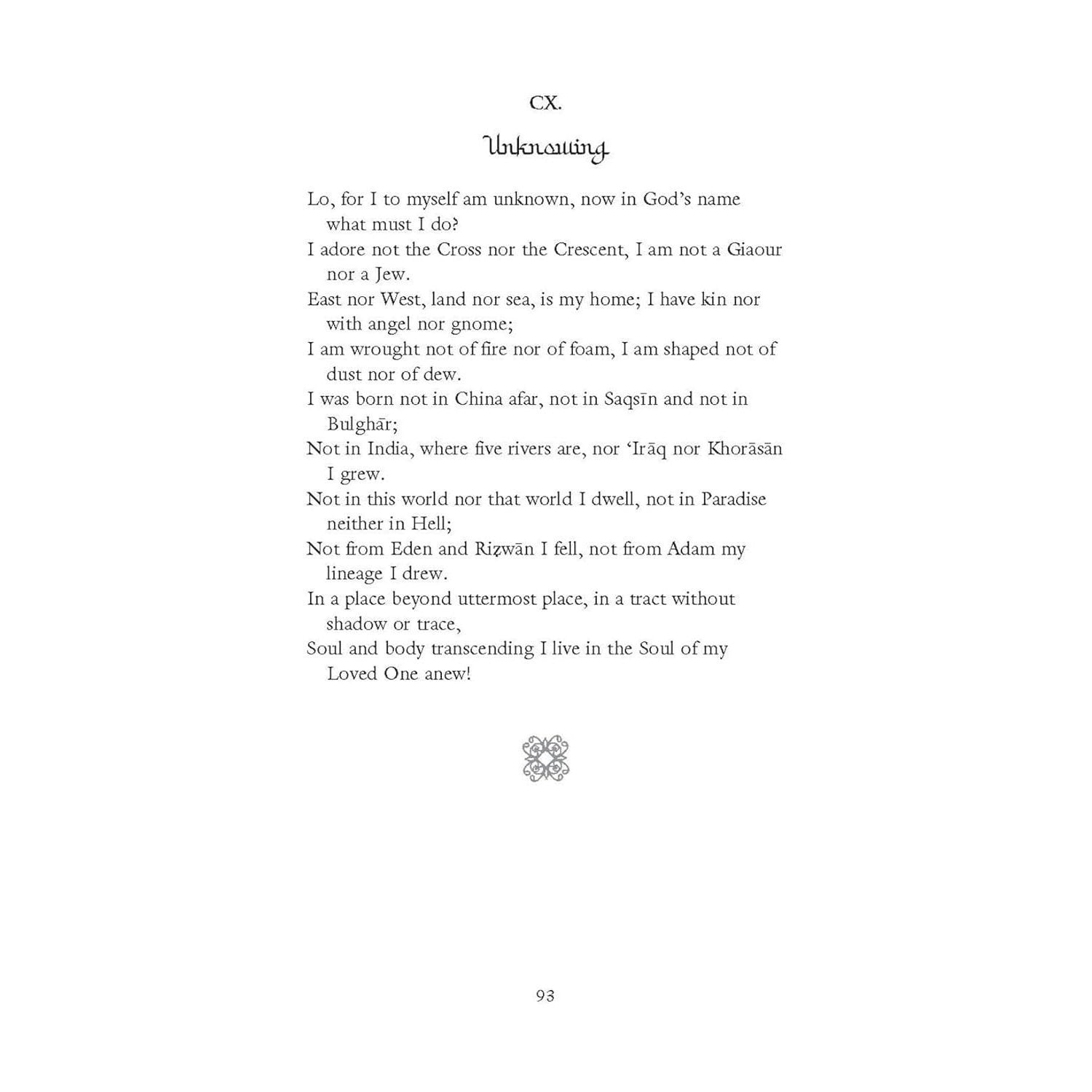 Rumi: Selected Poems