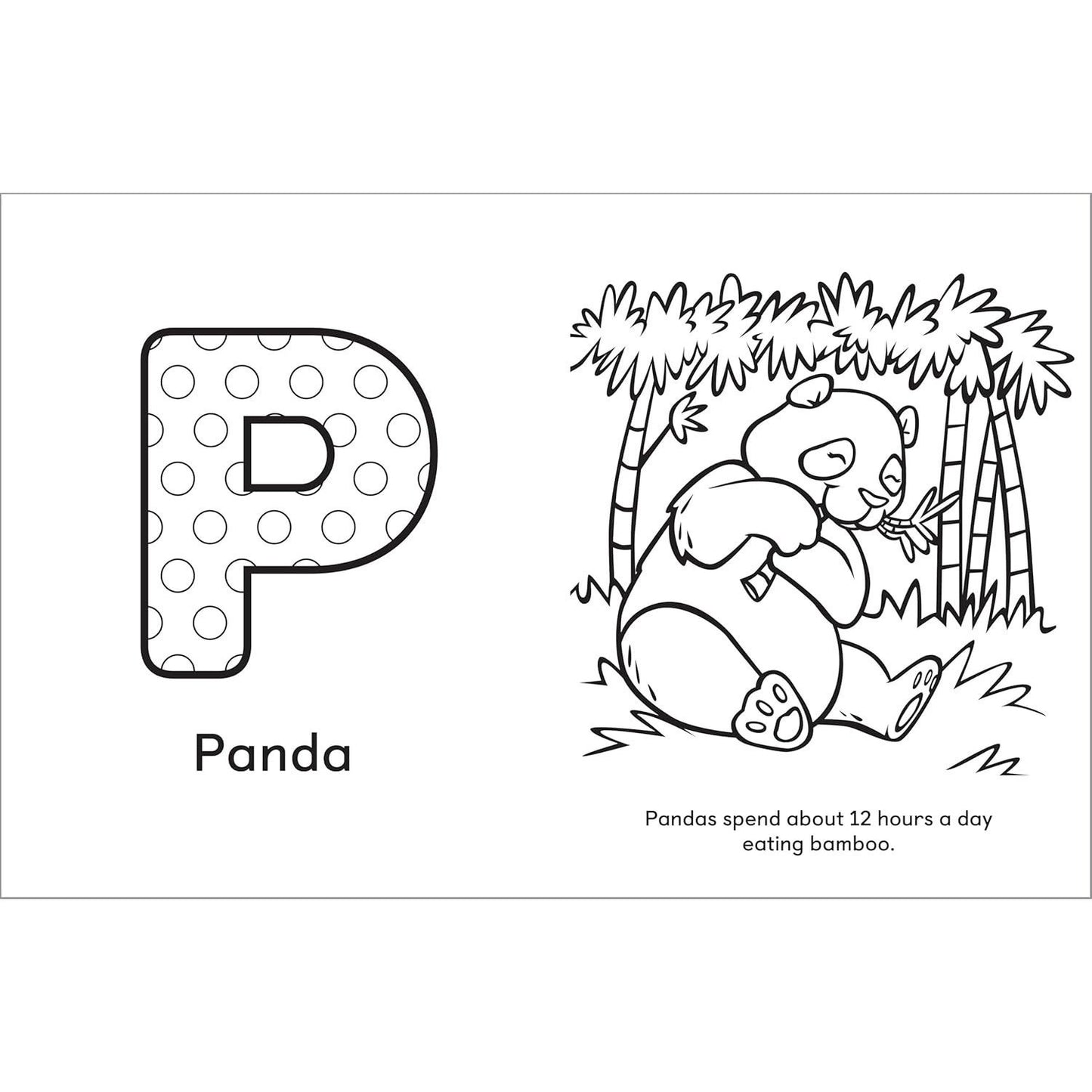 A is for Animals!: Preschool Coloring Book (Spiral Bound)