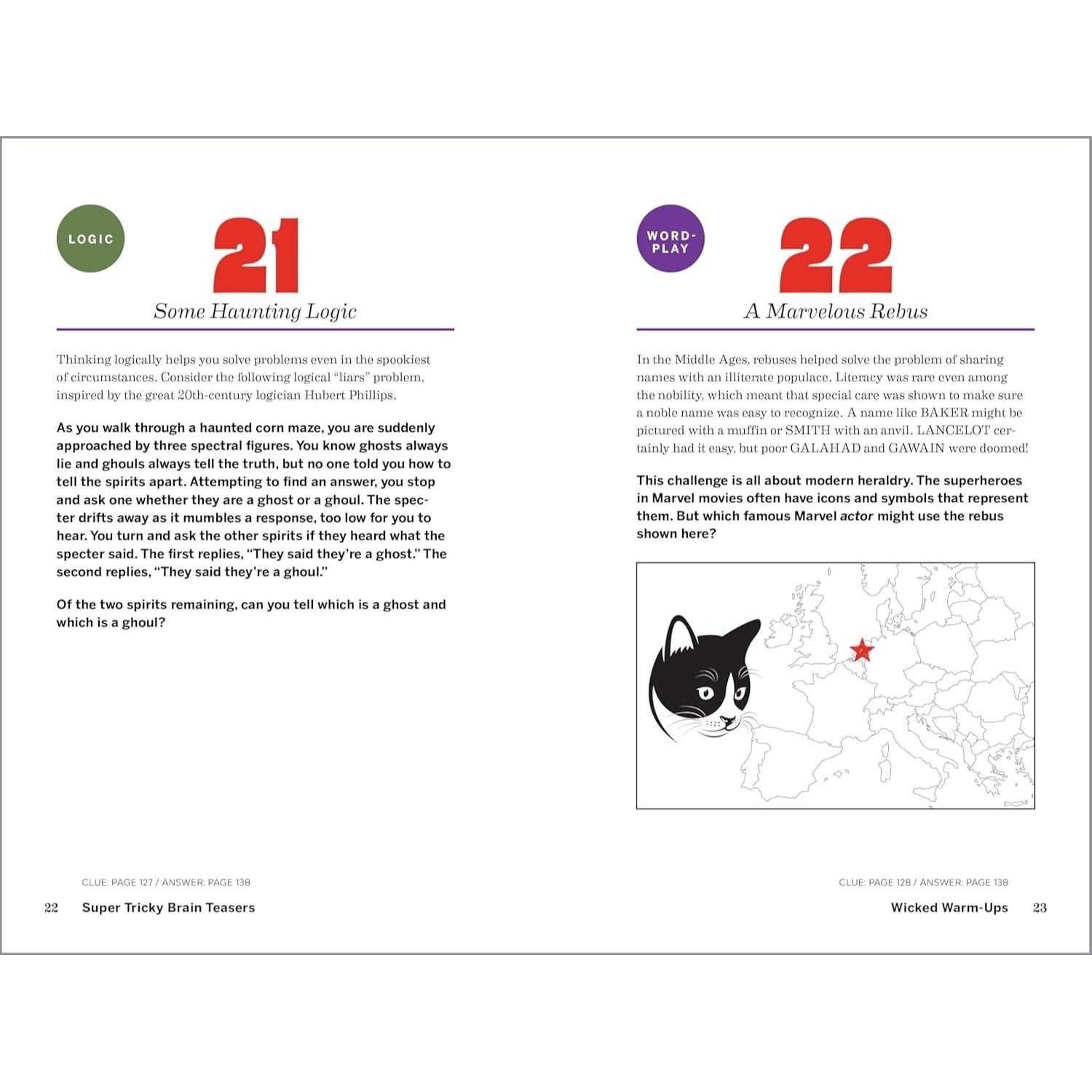 Super Tricky Brain Teasers: 120 Challenging Riddles, Math Puzzles, and Logic Games