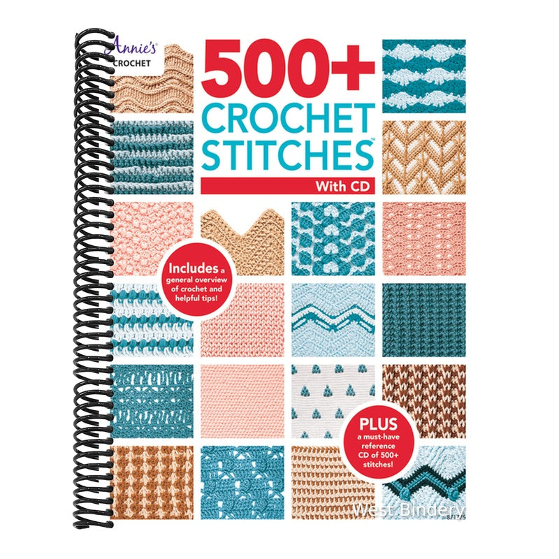 500+ Crochet Stitches: Includes CD with Our Most Popular Stitch Books