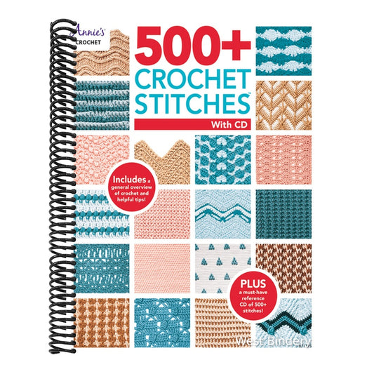 500+ Crochet Stitches: Includes CD with Our Most Popular Stitch Books