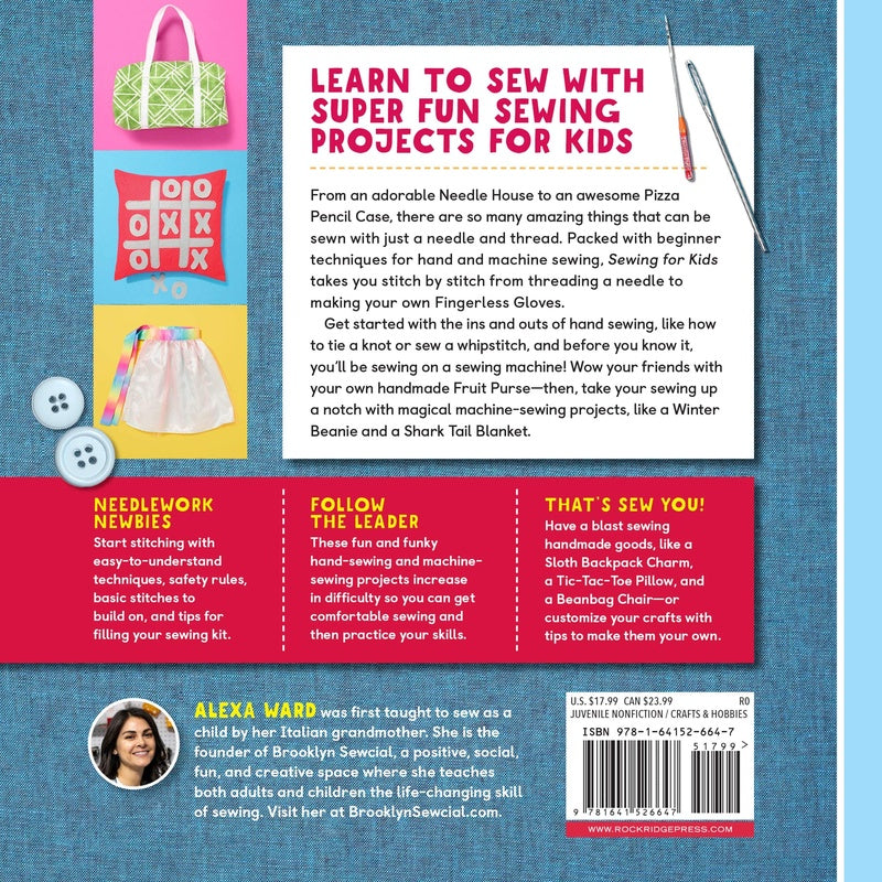 Sewing for Kids: 30 Fun Projects to Hand and Machine Sew (Spiral Bound)