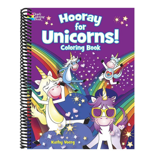 Hooray for Unicorns! Coloring Book