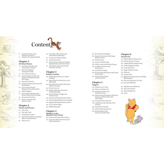Disney: Winnie the Pooh: The Hundred-Acre Wood Cookbook: Family-Friendly Recipes Featuring Eeyore, Kanga, Roo, Tigger, Rabbit, Piglet, Owl, and Most o