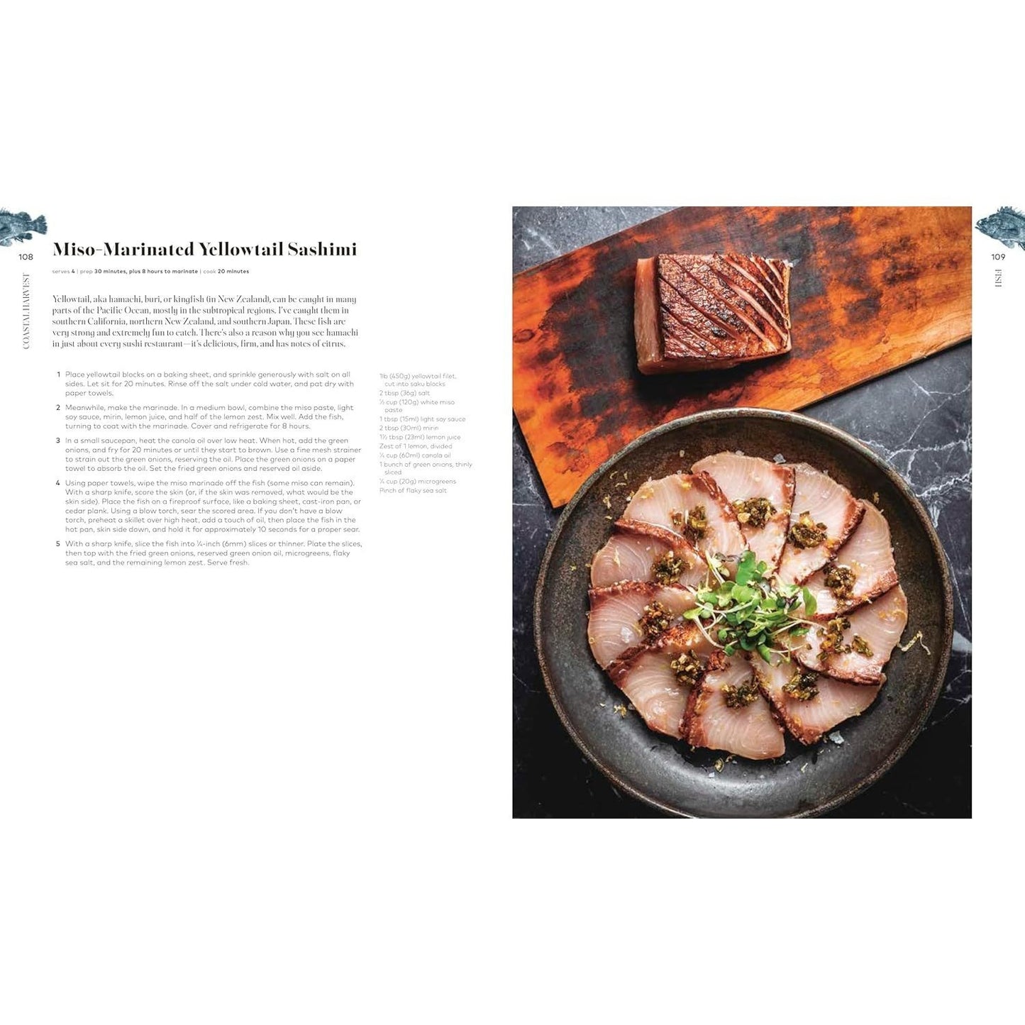 Coastal Harvest: Fish - Forage - Feast: A Cookbook (Spiral Bound)