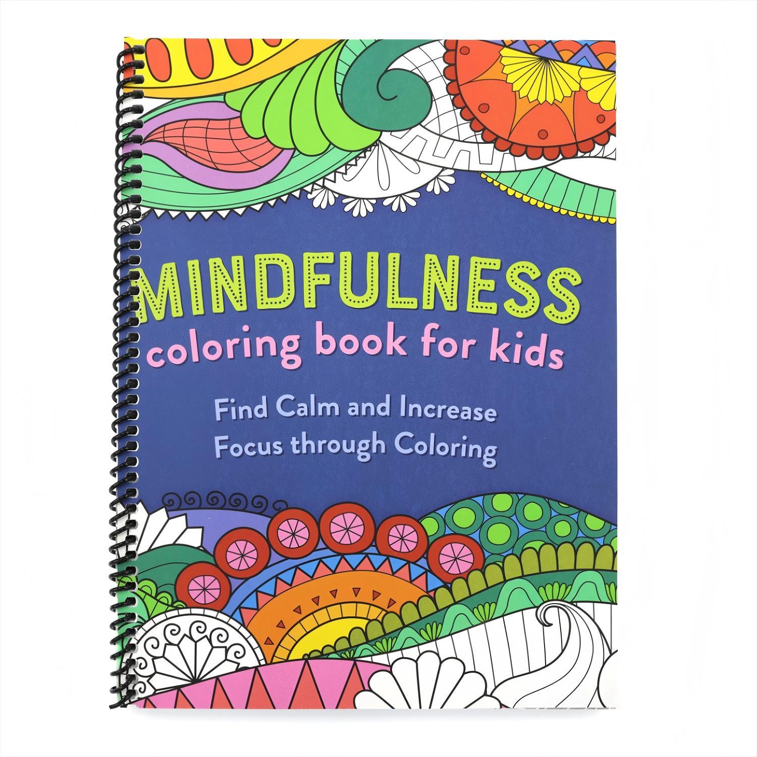 Mindfulness Coloring Book for Kids (Spiral Bound)