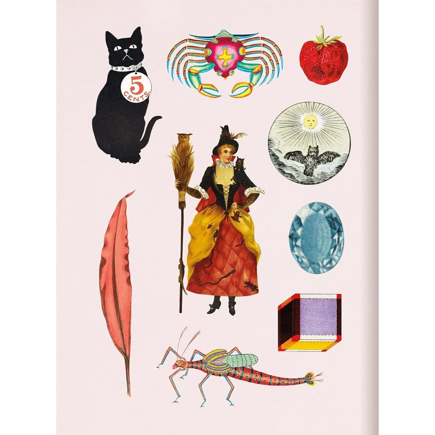 The Antiquarian Sticker Book: Bibliophilia: Over 1,000 Exquisite & Erudite Stickers