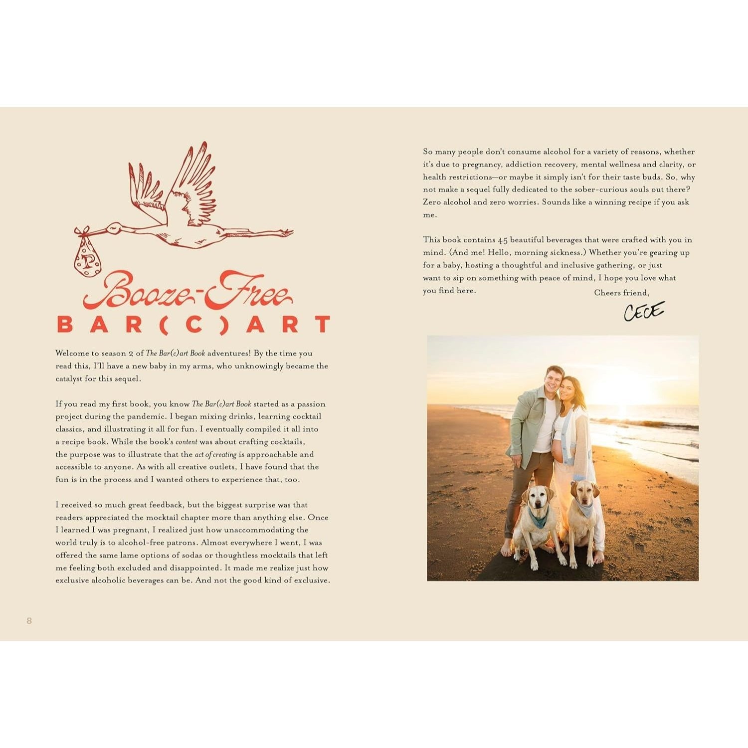 The Booze-Free Bar Cart Book: The Art of Crafting Easy, Elegant Mocktails