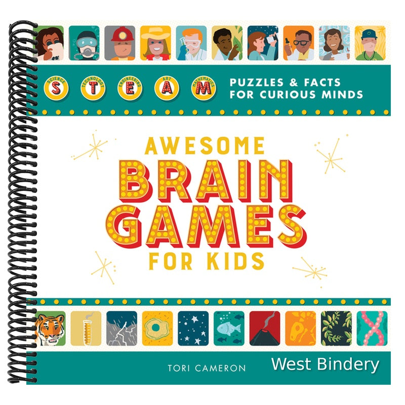 Awesome Brain Games for Kids: Steam Puzzles and Facts for Curious Minds