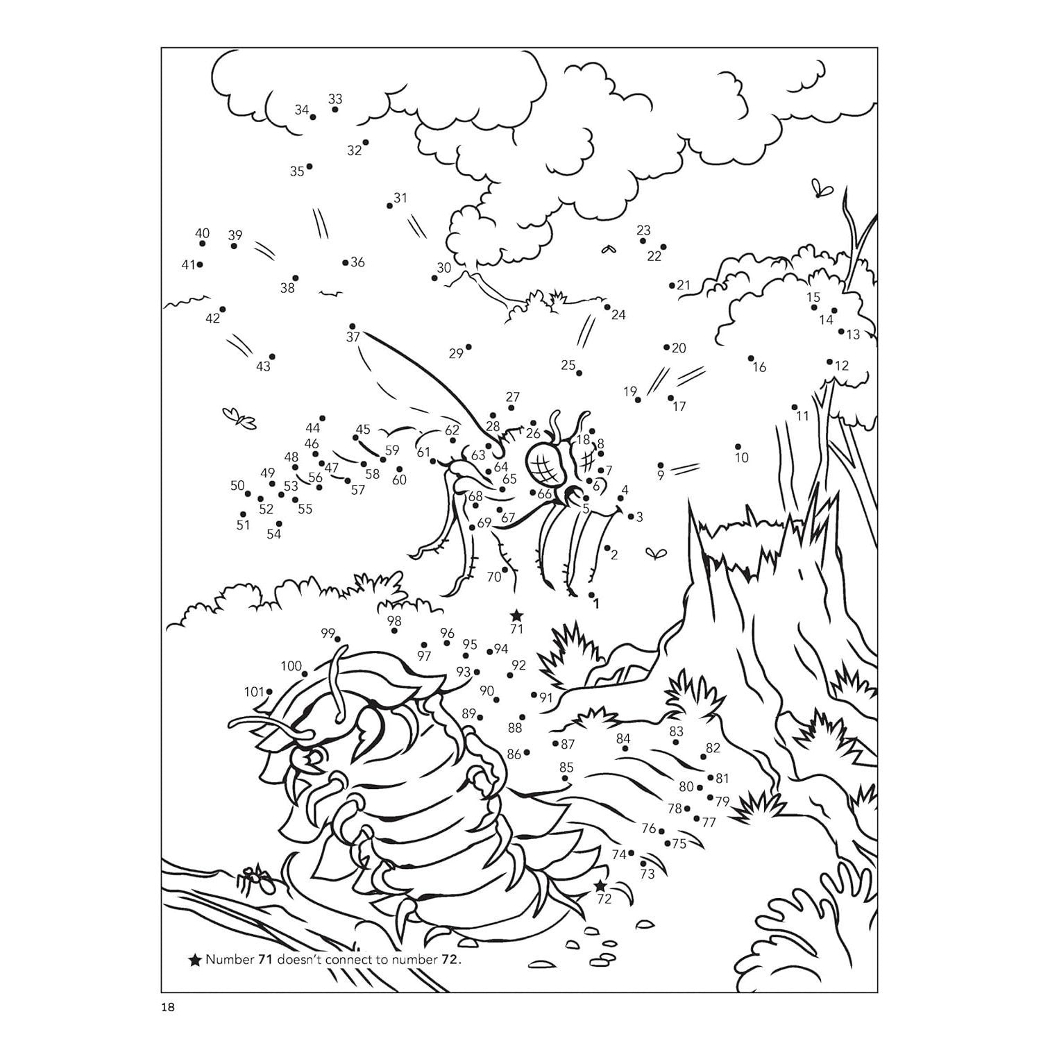 Dinosaurs & Prehistoric Animals Dot-To-Dot Fun!: Count from 1 to 101