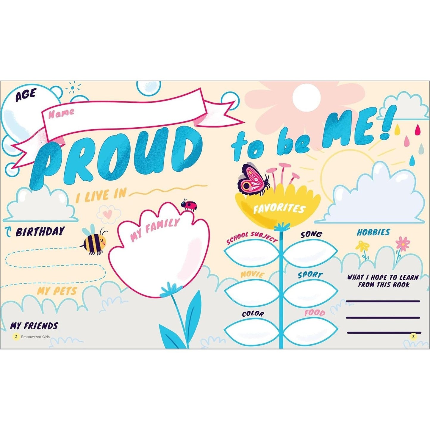 Empowered Girls: Activities and Affirmations for Empowering Strong, Confident Girls