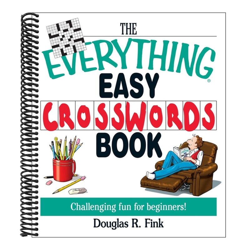 The Everything Easy Cross-Words Book: Challenging Fun for Beginners