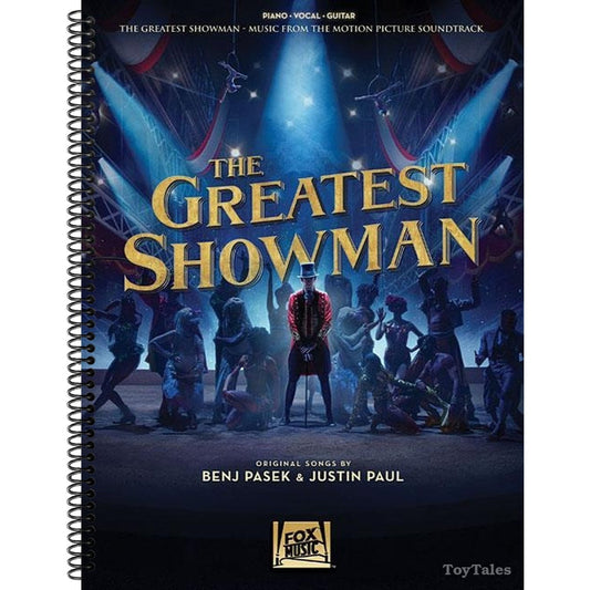 The Greatest Showman Music from the Motion Picture Soundtrack Piano/Vocal/Guitar Songbook Official Sheet Music from the Motion Picture Soundtrack (Spiral Bound)