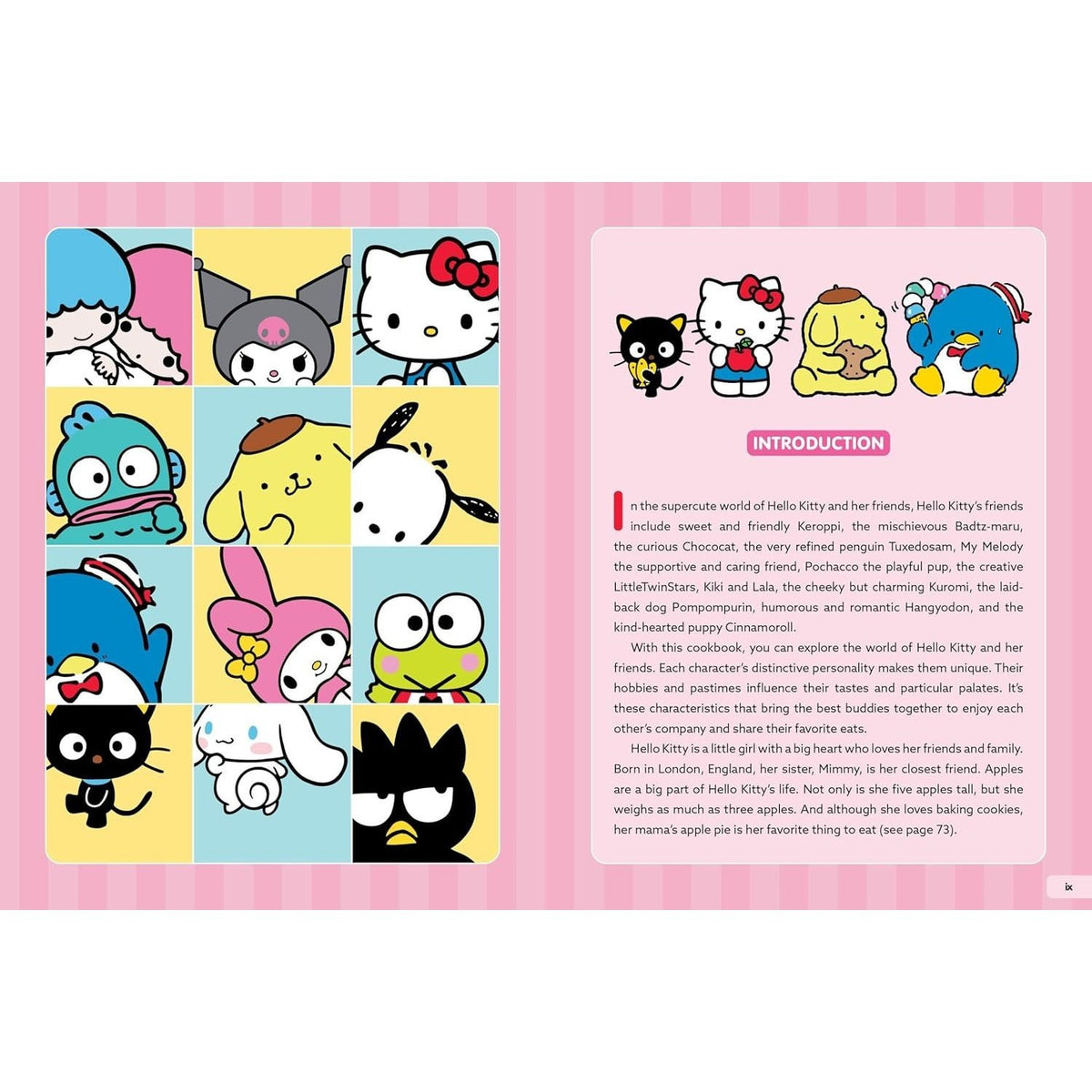 Hello Kitty and Friends: The Cookbook: Supercute Recipes for Fun and Friendship