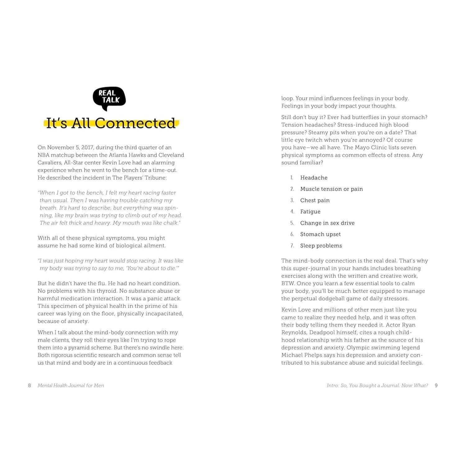 Mental Health Journal for Men: Creative Prompts, Practices, and Exercises to Bolster Wellness