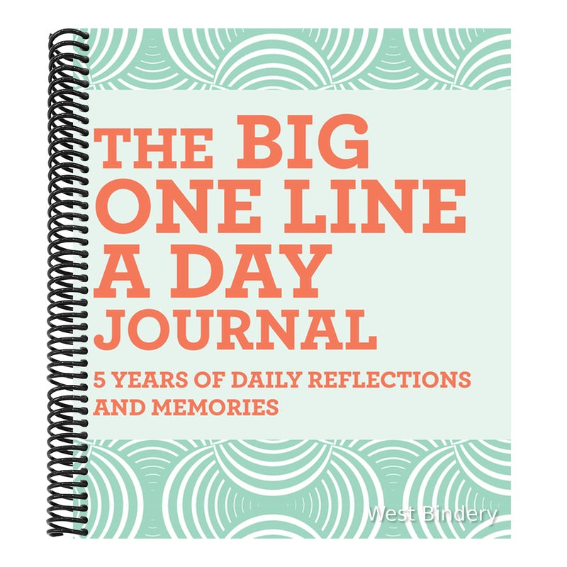The Big One Line a Day Journal: 5 Years of Daily Reflections and Memories