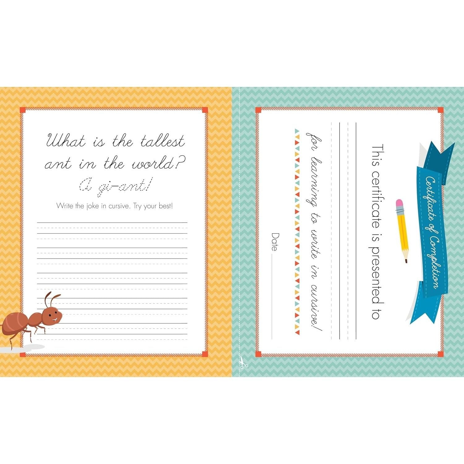 The Complete Cursive Handwriting Workbook for Kids: Laugh, Learn, and Practice the Alphabet with Silly Jokes (Spiral Bound)