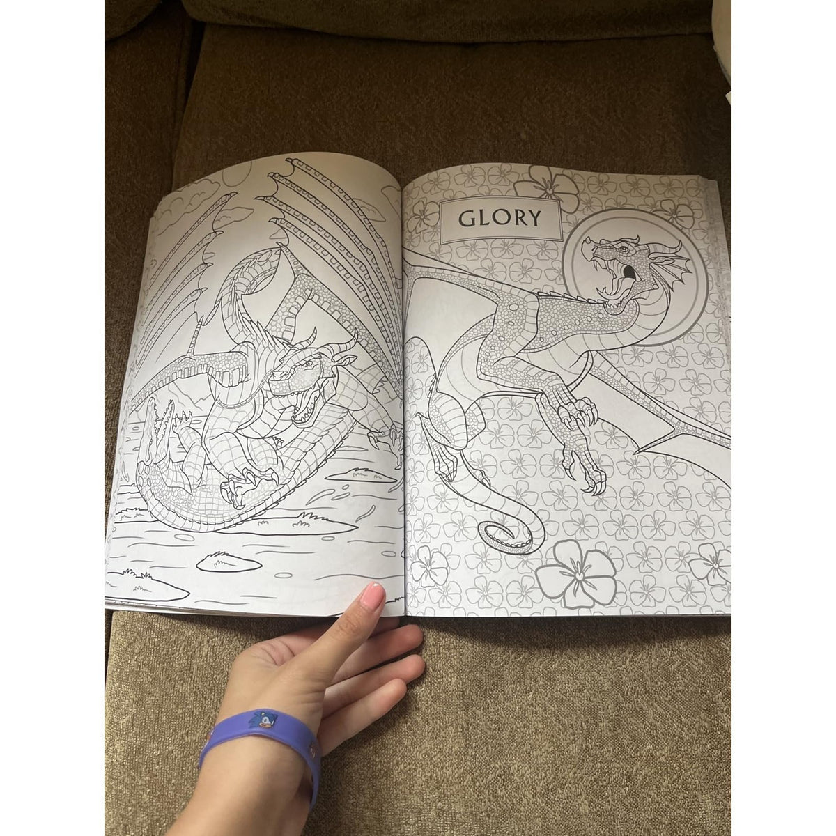 Official Wings of Fire Coloring Book (Spiral Bound)