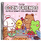 Cozy Friends: Coloring Book for Adults and Kids (Cozy Spaces Coloring) (Spiral Bound)