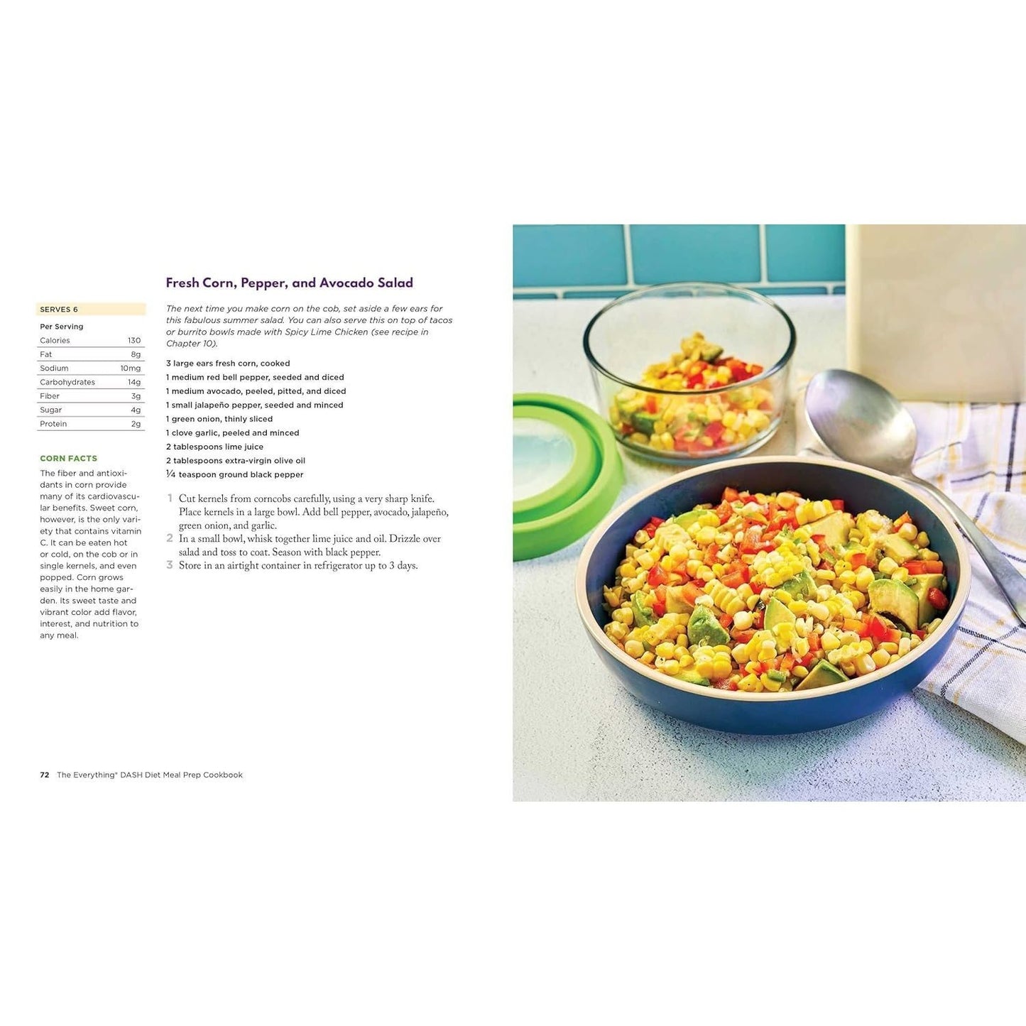 The Everything Dash Diet Meal Prep Cookbook: 200 Easy, Make-Ahead Recipes to Help You Lose Weight and Improve Your Health