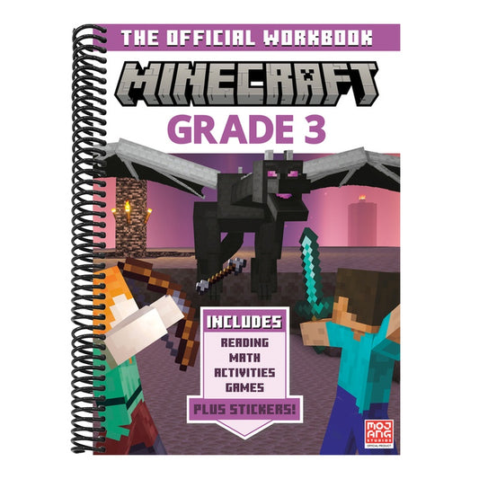Official Minecraft Workbook: Grade 3