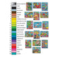 Creative Haven Sea Life Color by Number Coloring Book