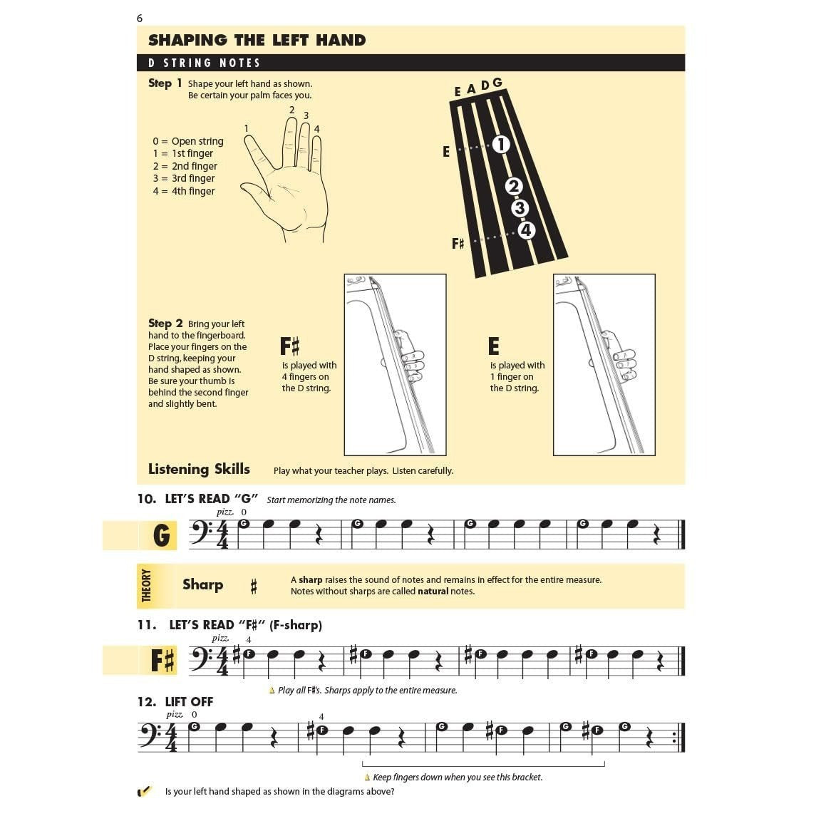 Essential Elements for Strings Double Bass Book 1 W/Eei Beginner Bass Method Book with Online Le [With CD (Audio)]