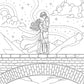 Fourth Wing: The Official Coloring & Sticker Book (Includes 2 Pages of Stickers to Color)
