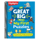 The Great Big Book of My First Puzzles (Great Big Puzzle Books) (Spiral Bound)