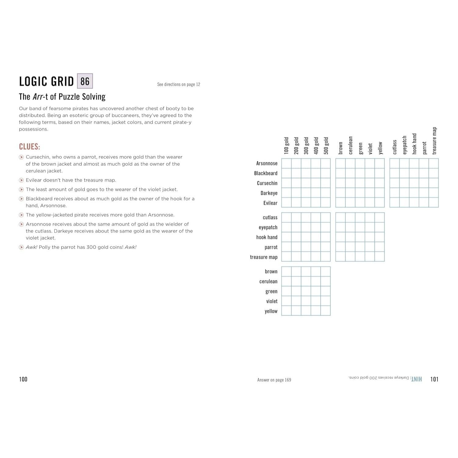 Tricky Logic Puzzles for Adults: 130+ Difficult Puzzles to Challenge Your Brain (Spiral Bound)