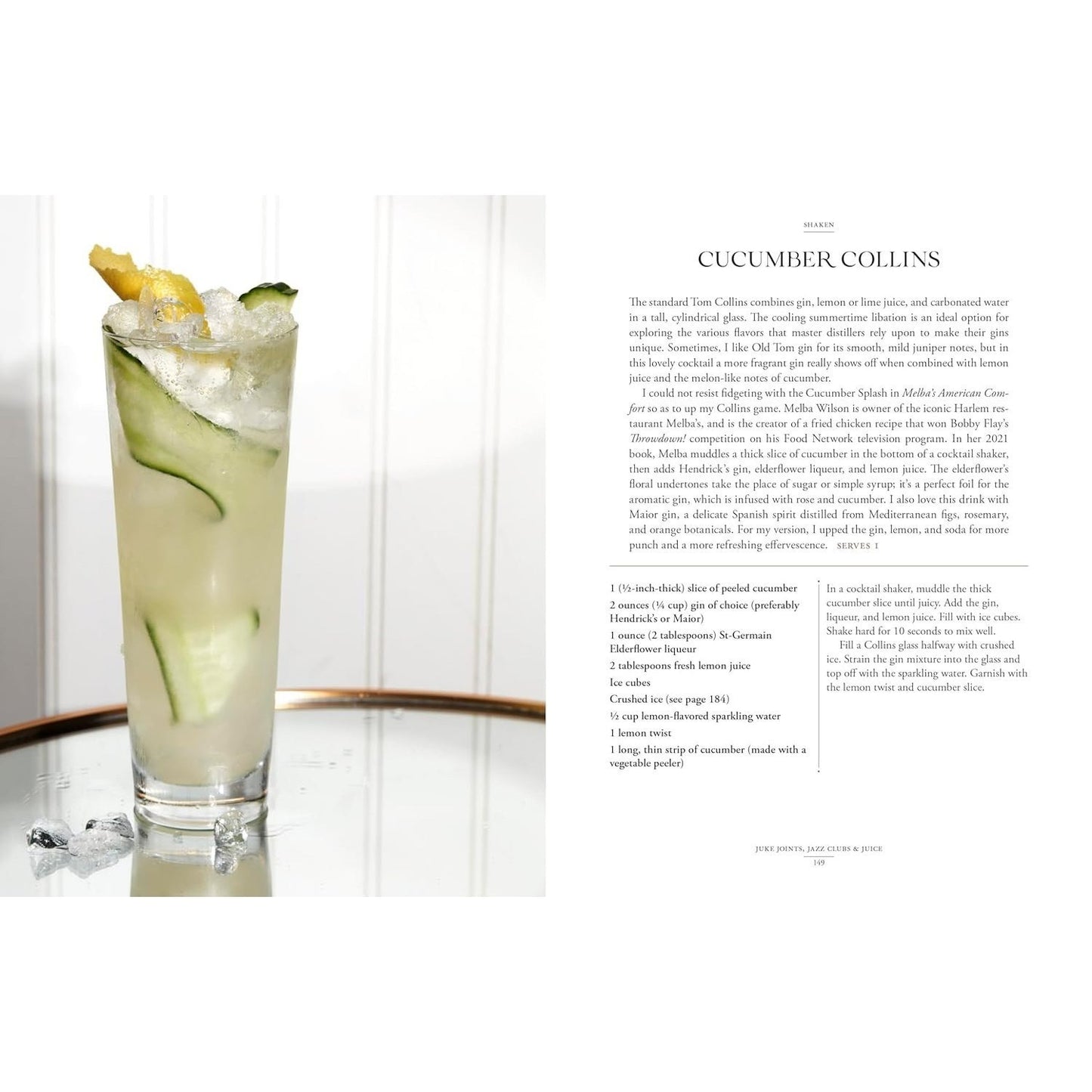 Juke Joints, Jazz Clubs, and Juice: A Cocktail Recipe Book: Cocktails from Two Centuries of African American Cookbooks